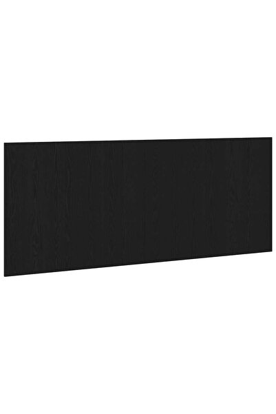 vidaxl Întăritură de pat Pe perete Stejar Negru 160 x 1.5 x 80.5 cm