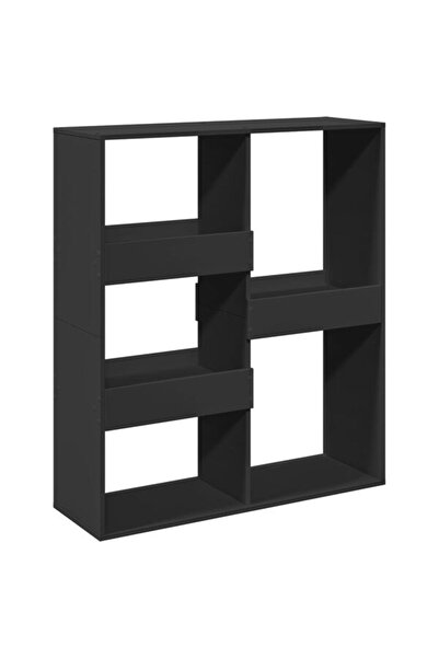 vidaxl Paravan despărțitor, negru, 100 x 33 x 115 cm, lemn prelucrat