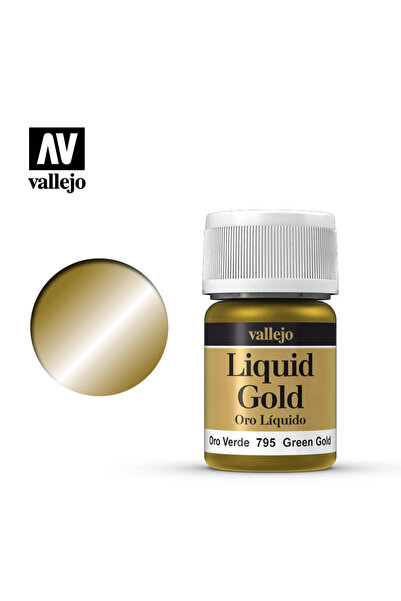 Vallejo 35ml Υγρό Χρυσό - Πράσινος Χρυσός #   70795