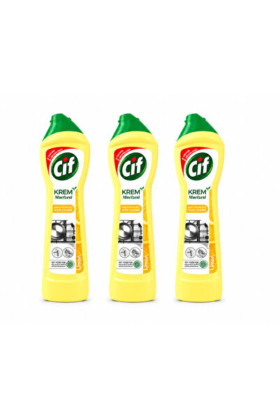 Cif Pachet 3 X Solutie Universala Cream Lemon 500ml