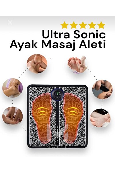 MACGON Düşük Ayak Masaj Cihazı, Ems ile Rahatlatıcı Tedavi