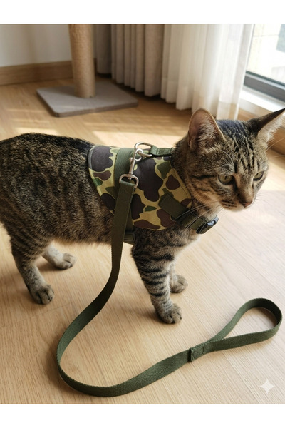 PuluPulu Cat and Dog Camouflage Collar
