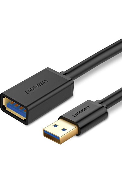 Ugreen 10373 Cablu prelungitor USB, USB-A la USB-A, 2m, Negru