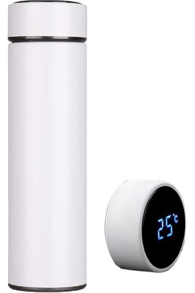 Generic Stylish Smart Vacuum Flask Water Bottle – Digital Temperature Control...