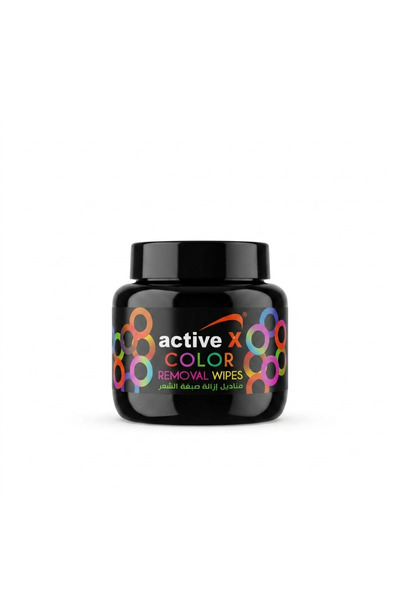 Activex مناديل إزالة صبغة الشعر 50 قطعة - مزيل صبغة الشعر الاحترافي للبشرة وخ...