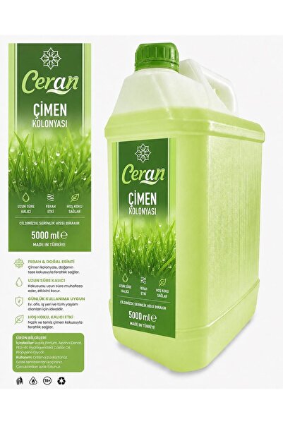 CERAN KOLONYA ÇİMEN KOLONYASI 5 LİTRE CERAN