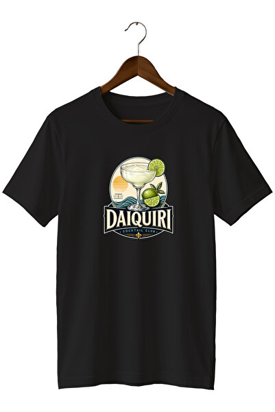 remonz Μπλουζάκι Daiquiri Cocktail Club Unisex με στάμπα κοκτέιλ, κανονική εφ...