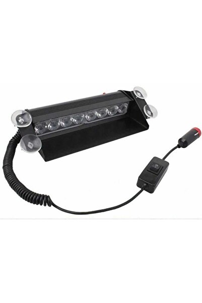 Genel Markalar CAM iÇi ÇAKAR LAMBA BEYAZ 8 LED 12V FONKSiYONLU 27 CM