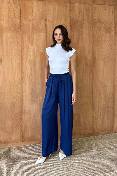 Melike Tatar Satenske pantalone 32-3812