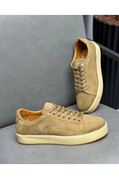 Avni Ceylan Men's Premium Genuine Suede Leather Daily Casual Sneaker Sports S...