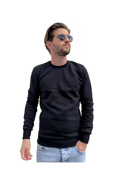 diğer1234 Unisex Φούτερ Μαύρο — l