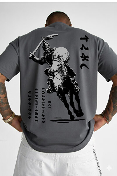 VEK Kuman Warrior Special Design Oversize T-Shirt 100% Cotton