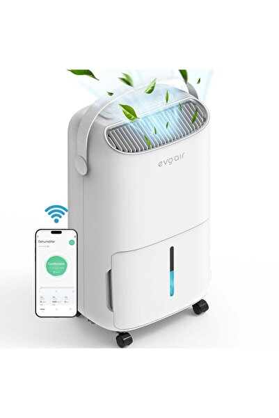 EvoAir Αφυγραντήρας evoair, NovaDry 12 Smart, 12λ/24ω, Αισθητήρας Υγρασίας, Λ...