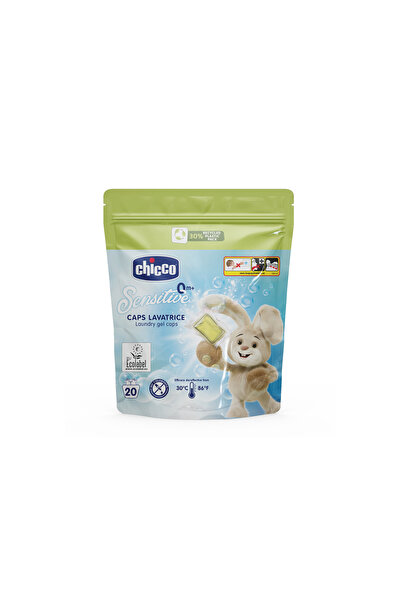 Chicco Απορρυπαντικό υποαλλεργικό για ευαίσθητο δέρμα, 20 κάψουλες, 0+ μηνών