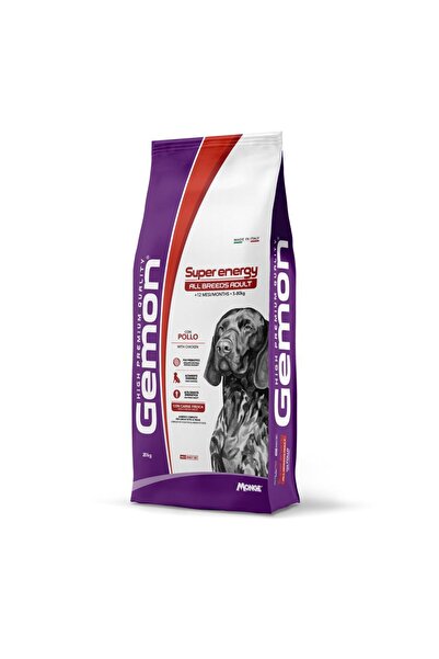 Gemon Adult Super Energy All Breeds Ξηρά Τροφή Σκύλου με Κοτόπουλο 20kg