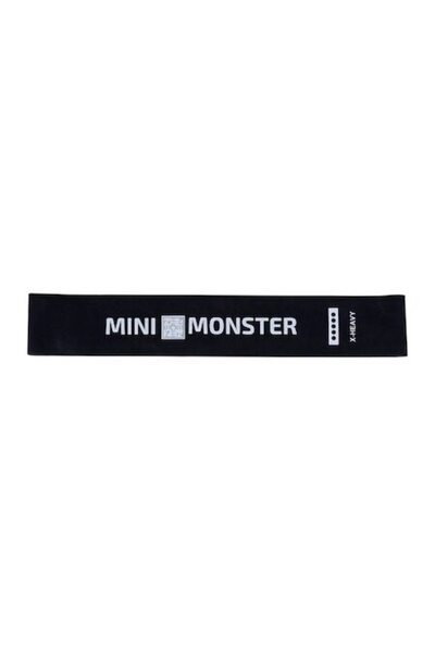 NEZ Mini Monster X-Heavy Black Band - Premium Latex Circular Mini Resistance ...