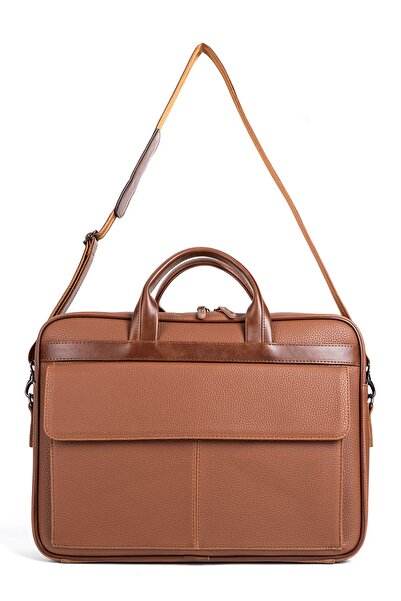 Sevinç Çanta Large Size 17.3 Inch Handheld Shoulder Laptop Briefcase with Sho...