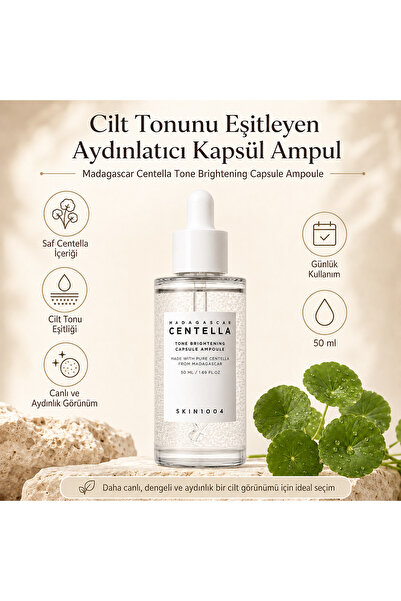 Centella Brightening Tone Up Yatıştırıcı ve Ton Eşitleyici Ampul 50ml