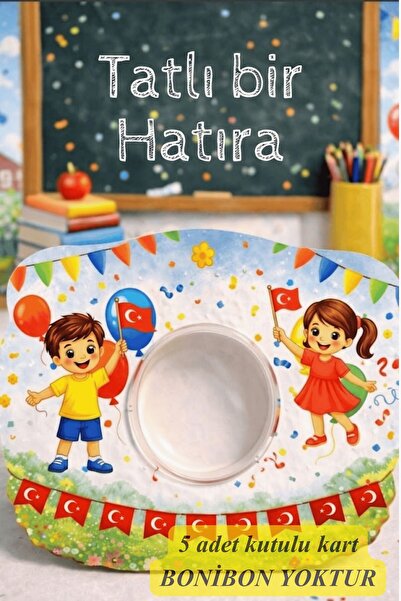 Emtory Home 5 Adet | Şeker Kutusu |Bayram Hediyesi - 23 Nisan Hediye - Okula ...