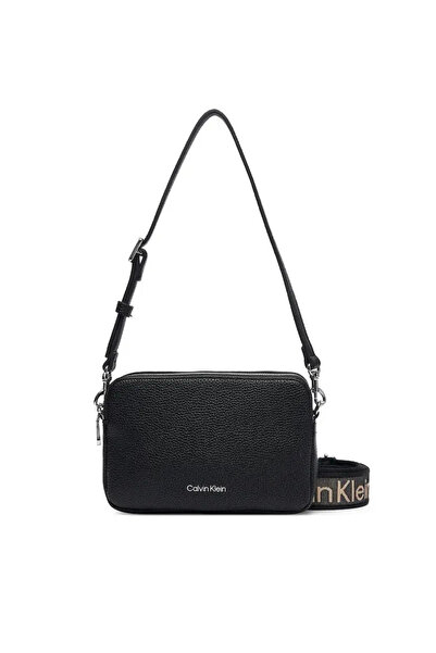 Calvin Klein Γυναικεία Τσάντα Χιαστί Μαύρη LV04F3656G-UB1