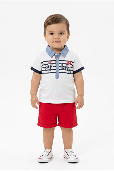 Chicco Set tricou polo si pantaloni scurti
