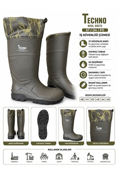 Techno BOOTS İŞ ÇİZMELERİ