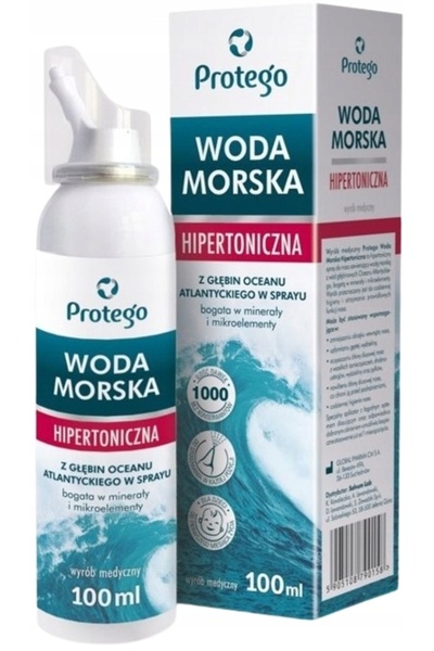 SALVUM Protego Apă de mare hipertonică 100 ml