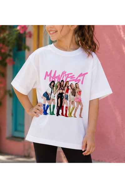 shidumanlar Manifest Özel Tasarım Baskılı Pamuklu Penye Çocuk T-shirt tshirt ...