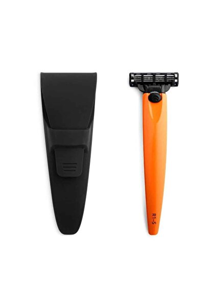 BOLIN WEBB Set de ras cu etui R1, - Portocaliu semnalizator