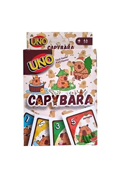 eseoffice Uno Card Game Capybara