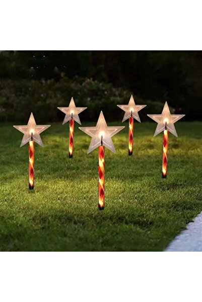 Vivendo Decoratiune luminoasa pentru Craciun, 5 Acadele, stele, fulgi de nea ...