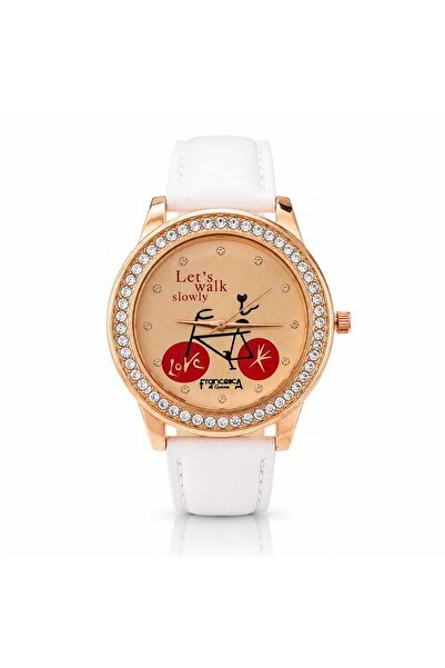Watch Ceas pentru femei, Casual Francesca di Geneva, Alb, FF345