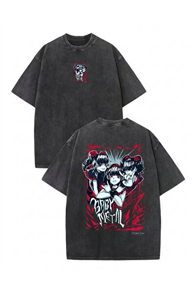 Touz Moda Baby Metal majica sa printom, periva, vintage, unisex, velika veličina