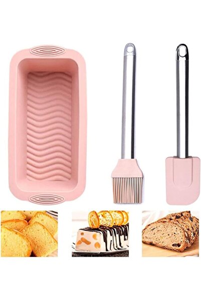 The Bros Green TigerBread Loaf Pan, Silicone Bread and Loaf Pans for Baking B...
