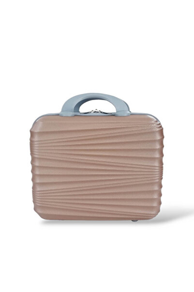 OEM Τσάντα Καλλυντικών ABS 34x18x27 Playbags PS12-V32 Ροζ χρυσός