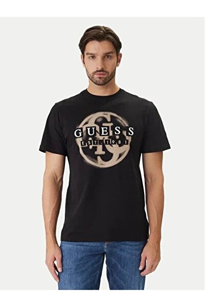 Guess Jersey Erkek Regular Fit T-Shirt
