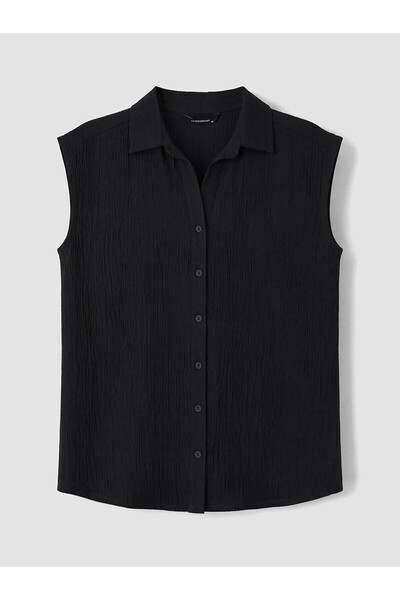 LC Waikiki Nevavm Textured Women's Shirt with a Difference