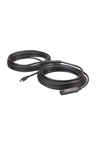 Aten UE3315A-AT-G Cablu prelungitor USB 3.2 Gen 1 de 15 m, Negru