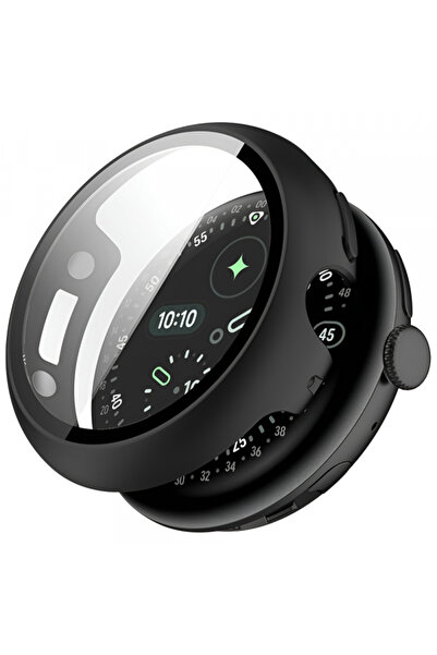Techsuit Husa Defense360 Pro pentru Google Pixel Watch 4 45mm, Neagra