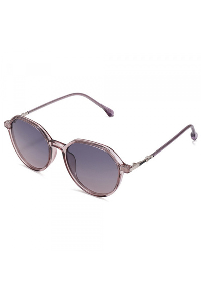 Techsuit Women's Sunglasses 2203, Polarized, UV Protection, Pink Grey