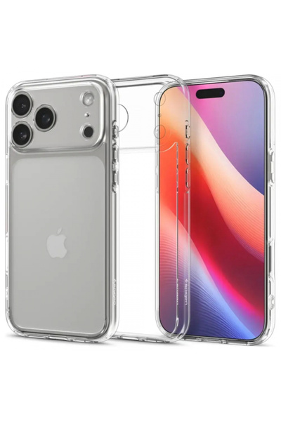 Spigen Калъф за Apple iPhone 17 Pro Max, Spigen, Ultra Hybrid, Прозрачен ACS1...