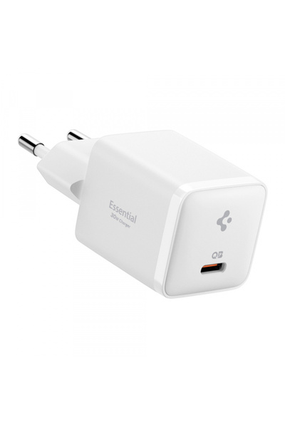 Spigen Incarcator Retea EE301EU Essential, 30W, 3A, 1 x USB-C, Alb ACH09492