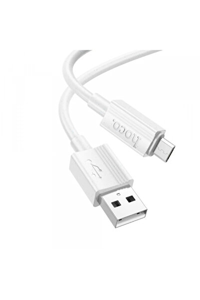 hoco. Cablu Date si Incarcare USB-A - microUSB HOCO X107, 18W, 1m, Alb
