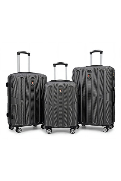 ASFAR 3-Piece ABS Hardside Luggage Set – 20"/24"/28" Spinner Suitcases, Durab...