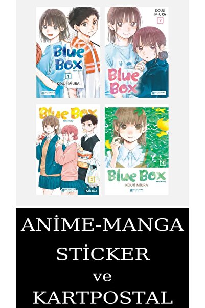 Akılçelen Blue Box 1-2-3-4 Manga Seti (4 KİTAP) / Mavi Kutu / Anime-Manga Sti...