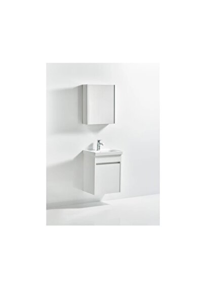 ELONE BATHROOM ACCESSORIES 50 cm Banyo Dolabı Takımı Alt Üst (50 x 38)