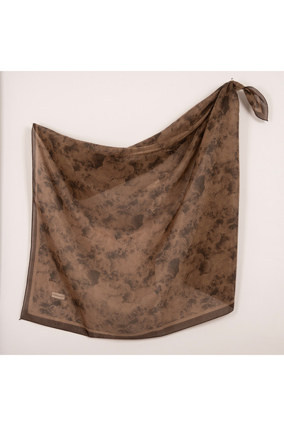 PİRAMİT Kehribar Eşarp | Batik Desen