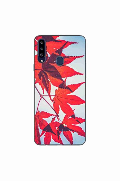 OEM Case compatible with Samsung Galaxy A20S Silicone Gel Tpu Pattern Autumn ...
