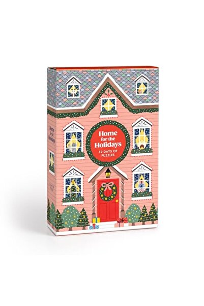 Galison Home for the Holidays 500 Piece Advent Puzzle Calendar