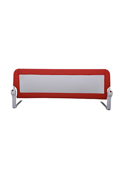 GUİMO Bară de siguranță pliabilă pentru pat, 124 x 65 cm, Roșu